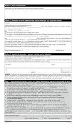 Forme FO-0603 Etape 1 - Demande En Vue D&#039;une Analyse Par Le Comite Consultatif Sur L&#039;offre De Services De Garde Educatifs a L&#039;enfance - Quebec, Canada (French), Page 10