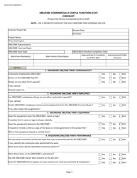 Form CR-275 Dbe/Esbe Commercially Useful Function (Cuf) Checklist - New Jersey, Page 3