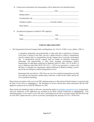 Form TNC-1 Transportation Network Company Permit Application Form - New Jersey, Page 3