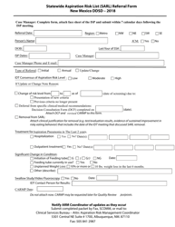 Document preview: Aspiration Risk Management: Sarl Referral Form - New Mexico