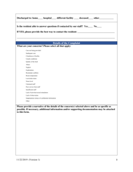 Consumer Complaint Form - New Mexico, Page 3
