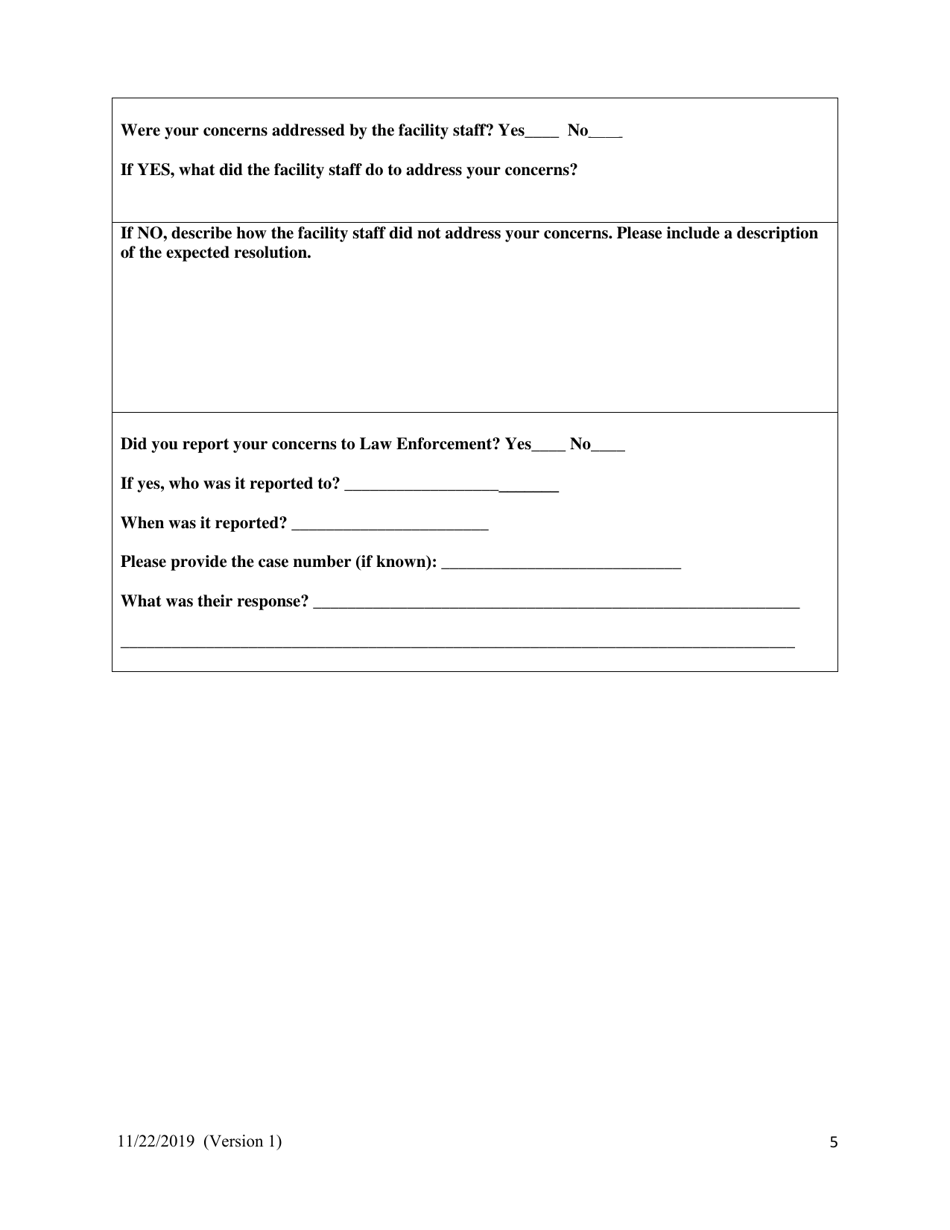 Consumer Complaint Form - New Mexico, Page 5