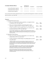 Form QE2 Instructor Application for Qualifying Education - North Carolina, Page 2