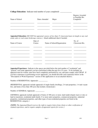 Form QE2 Instructor Application for Qualifying Education - North Carolina, Page 3