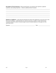 Form QE2 Instructor Application for Qualifying Education - North Carolina, Page 4