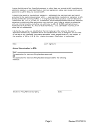 User&#039;s Registration and Security Agreement for Oil and Gas Electronic Submission Systems - Pennsylvania, Page 3