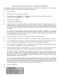 Form DS-DE14A Campaign Treasurer&#039;s Report - Itemized Distributions - Florida, Page 2