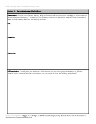 Backwards Design Lesson Plan Template - Daniel P. Murphy, Page 2