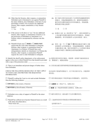 Petition for Protection From Abuse - Pennsylvania (English/Chinese Simplified), Page 5