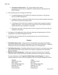 Form PFBC901 Request for Cooperative Habitat Improvement Project - Pennsylvania, Page 4