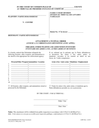 Document preview: Attachment A Final Protection From Abuse Order - Firearms, Other Weapons and Ammunition Inventory - Pennsylvania (English/French)