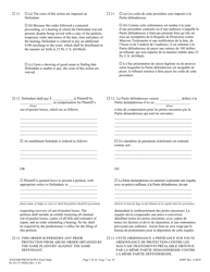 Final Protection From Abuse Order - Pennsylvania (English/French), Page 7
