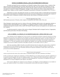 Final Protection From Abuse Order - Pennsylvania (English/French), Page 9