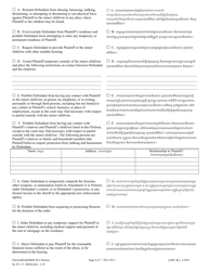 Petition for Protection From Abuse - Pennsylvania (English/Khmer), Page 6