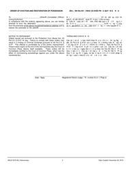 Form MDJS307D-BL Order Granting Emergency Relief From Abuse - Pennsylvania (English/Vietnamese), Page 2