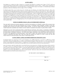 Temporary Protection From Abuse Order - Pennsylvania (English/Haitian Creole), Page 6