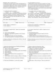 Petition for Protection From Abuse - Pennsylvania (English/Portuguese), Page 2