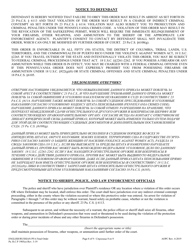 Final Protection From Abuse Order - Pennsylvania (English/Russian), Page 8