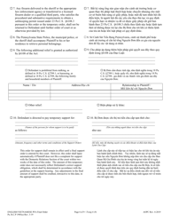 Final Protection From Abuse Order - Pennsylvania (English/Vietnamese), Page 6