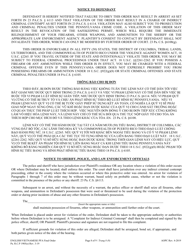 Final Protection From Abuse Order - Pennsylvania (English/Vietnamese), Page 8