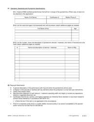 Form SFMO-2 Application for Permit to Use Pyrotechnics or Proximate Audience Displays on State-Owned Property - Virginia, Page 2