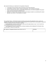 Application for Fireworks Display - Non-state Owned Property - Virginia, Page 3