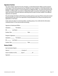 Form SS-6066 Annual Event Financial Accounting Report for Events More Than $5,000 - Tennessee, Page 7