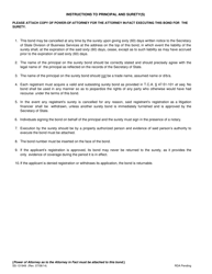 Form SS-131949 Litigation Financier Bond - Tennessee, Page 3