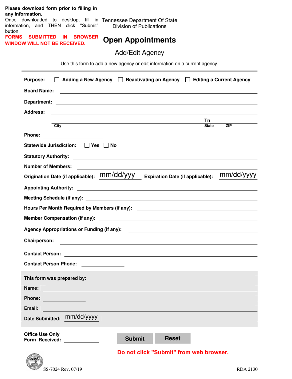 Form SS-7024 - Fill Out, Sign Online and Download Fillable PDF ...