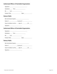 Form SS-6022 Summary of Financial Activities for a Solicitation Campaign - Tennessee, Page 3