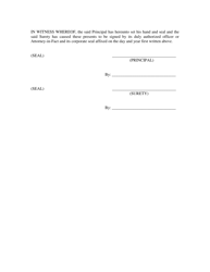 Bond for Attorney Settlement Agent - Principal as Individual - Virginia, Page 2