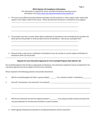 Form 4 Law Firm Application for Cle Course Approval - Virginia, Page 2