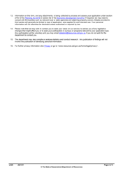 Form LA08 Part B Owners Consent to Development Application - Queensland, Australia, Page 2