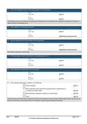 Form LA12 Part B Allocate or Purchase a Reservation in Title Application - Queensland, Australia, Page 3