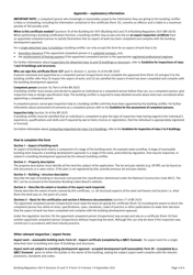 Form 12 Aspect Inspection Certificate (Appointed Competent Person) - Queensland, Australia, Page 3