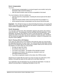 Instructions for Form L2 Application to End a Tenancy and Evict a Tenant or Collect Money - Ontario, Canada, Page 15