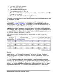 Instructions for Form L10 Application to Collect Money a Former Tenant Owes - Ontario, Canada, Page 8