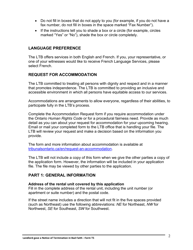 Instructions for Form T5 Landlord Gave a Notice of Termination in Bad Faith - Ontario, Canada, Page 3