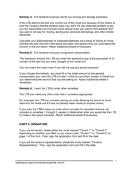 Instructions for Form T5 Landlord Gave a Notice of Termination in Bad Faith - Ontario, Canada, Page 8