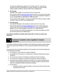 Instruction pour Forme L10 Requete En Paiement D&#039;un Montant Du Par Un Ancien Locataire - Ontario, Canada (French), Page 12