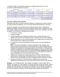 Instruction pour Forme L10 Requete En Paiement D&#039;un Montant Du Par Un Ancien Locataire - Ontario, Canada (French), Page 7