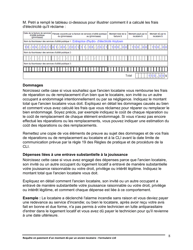 Instruction pour Forme L10 Requete En Paiement D&#039;un Montant Du Par Un Ancien Locataire - Ontario, Canada (French), Page 9