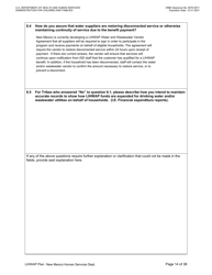 Grant Implementation Plan - Low Income Household Water Assistance Program (Lihwap) - New Mexico, Page 14