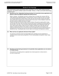 Grant Implementation Plan - Low Income Household Water Assistance Program (Lihwap) - New Mexico, Page 21