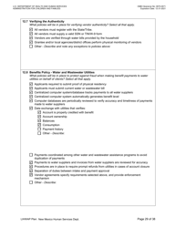 Grant Implementation Plan - Low Income Household Water Assistance Program (Lihwap) - New Mexico, Page 29