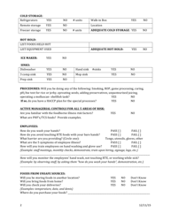 Food Safety Assessment Meeting Questionaire - Nevada, Page 2