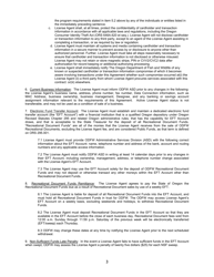 Recreational License Agent Agreement - Oregon, Page 3