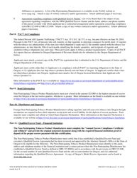 Instructions for Non-participating Manufacturer Certification for Listing on the Oregon Tobacco Directory - Oregon, Page 4