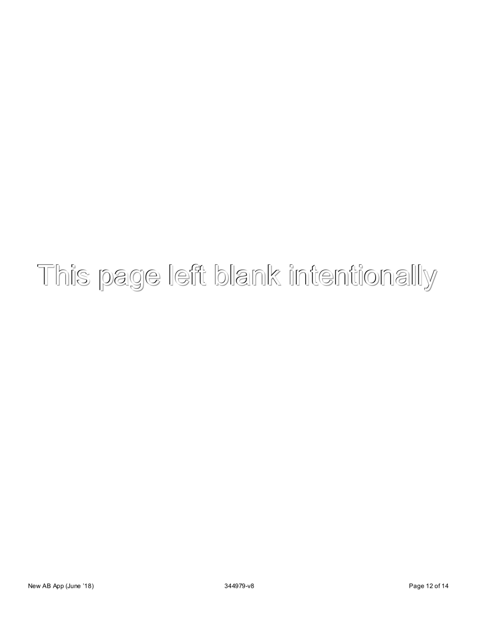 Application for a New Class a and B License to Operate Bingo Games - Oregon, Page 12