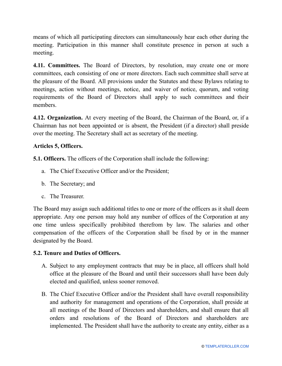Kansas Corporate Bylaws Template Fill Out Sign Online and Download Kansas Corporate Bylaws Template Fill Out Sign Online and Download